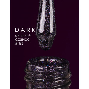 Dark gel polish 123, 6 ml